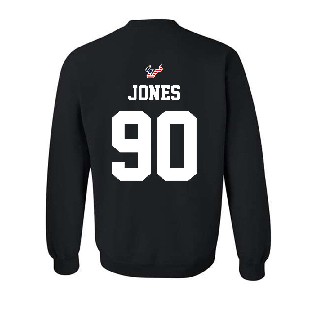 USF - NCAA Football : Terrell Jones - Salute to Service Shersey Crewneck Sweatshirt-1
