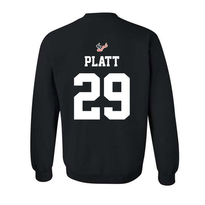 USF - NCAA Football : Deylen Platt - Salute to Service Shersey Crewneck Sweatshirt-1