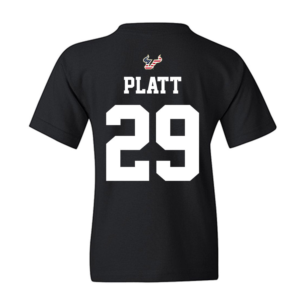 USF - NCAA Football : Deylen Platt - Salute to Service Shersey Youth T-Shirt-1