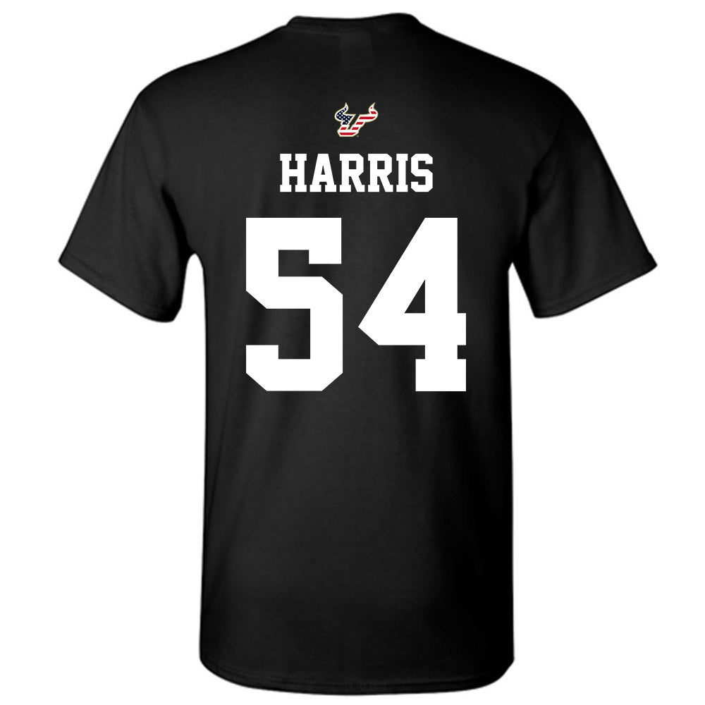 USF - NCAA Football : Caleb Harris - Salute to Service Shersey T-Shirt-1