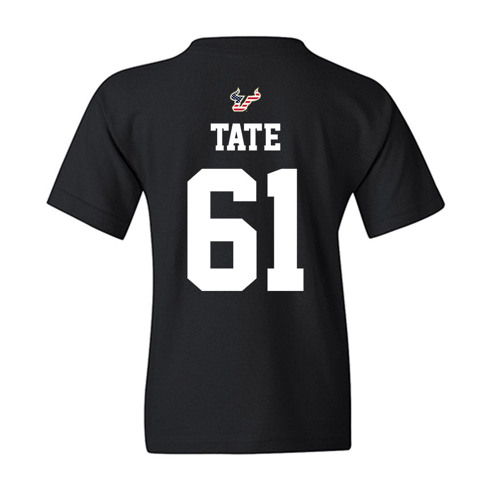 USF - NCAA Football : Julius Tate - Salute to Service Shersey Youth T-Shirt-1