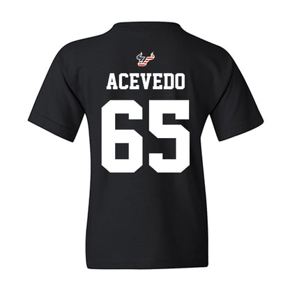USF - NCAA Football : Jaylin Acevedo - Salute to Service Shersey Youth T-Shirt-1