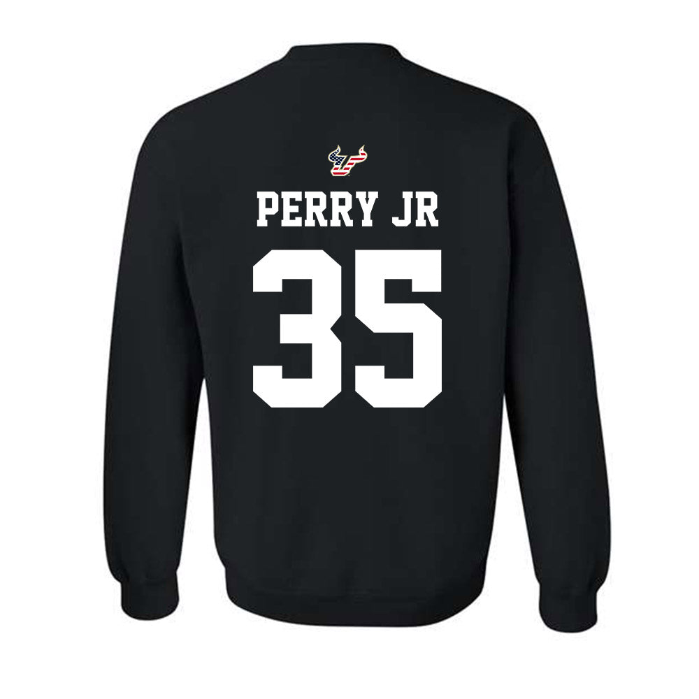 USF - NCAA Football : Herlin Perry Jr - Salute to Service Shersey Crewneck Sweatshirt-1