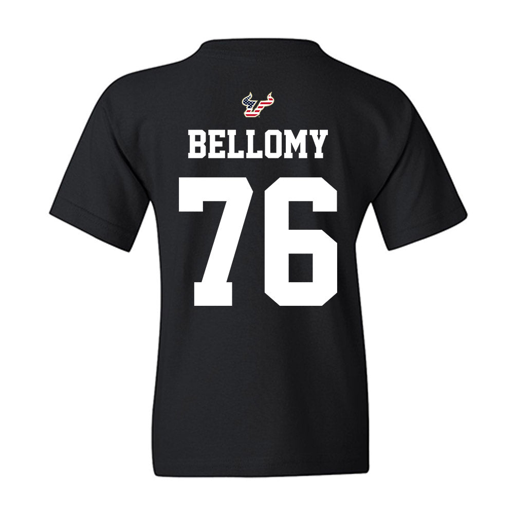USF - NCAA Football : Colin Bellomy - Salute to Service Shersey Youth T-Shirt-1
