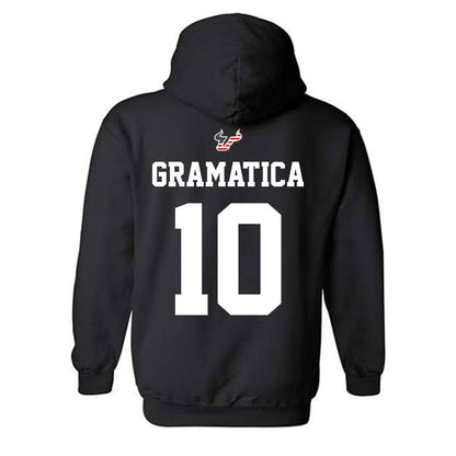 USF - NCAA Football : Gaston Gramatica - Salute to Service Shersey Hooded Sweatshirt-1