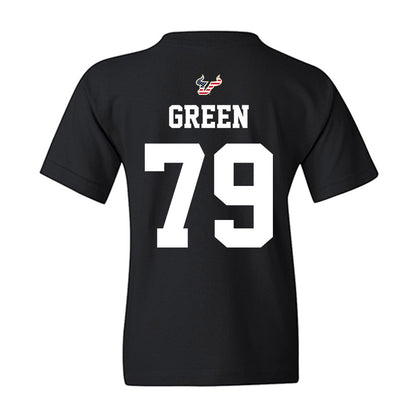 USF - NCAA Football : Ethan Green - Salute to Service Shersey Youth T-Shirt-1
