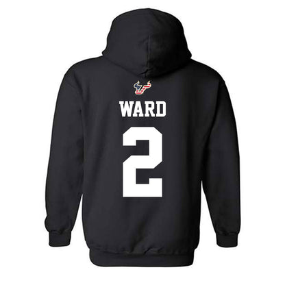 USF - NCAA Football : Tavin Ward - Salute to Service Shersey Hooded Sweatshirt-1