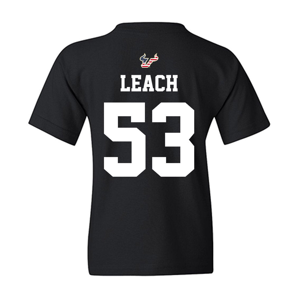 USF - NCAA Football : Gavin Leach - Salute to Service Shersey Youth T-Shirt-1