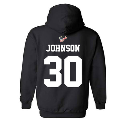 USF - NCAA Football : Jeremiah Johnson - Salute to Service Shersey Hooded Sweatshirt-1