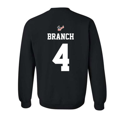 USF - NCAA Football : Arhmad Branch - Salute to Service Shersey Crewneck Sweatshirt-1