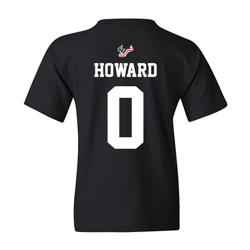 USF - NCAA Football : Grayson Howard - Salute to Service Shersey Youth T-Shirt-1
