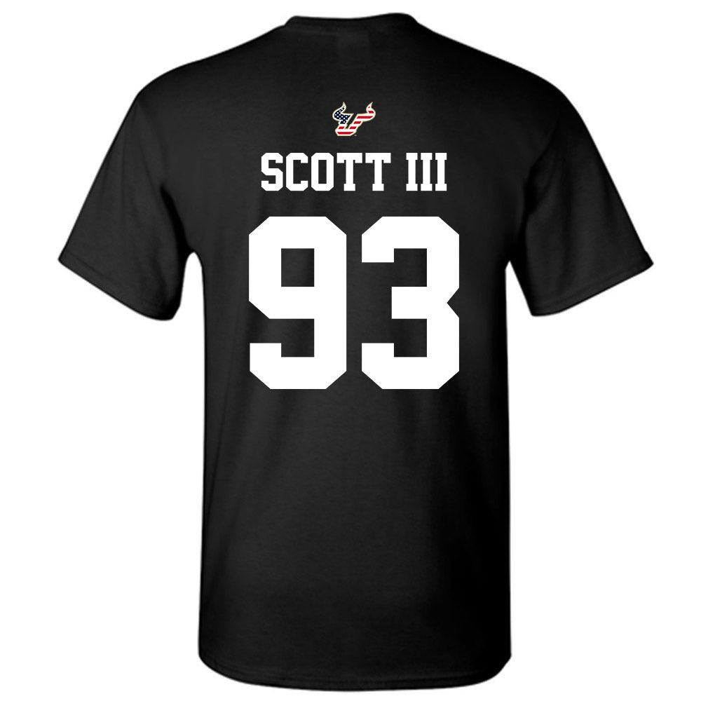 USF - NCAA Football : Richard Scott III - Salute to Service Shersey T-Shirt-1