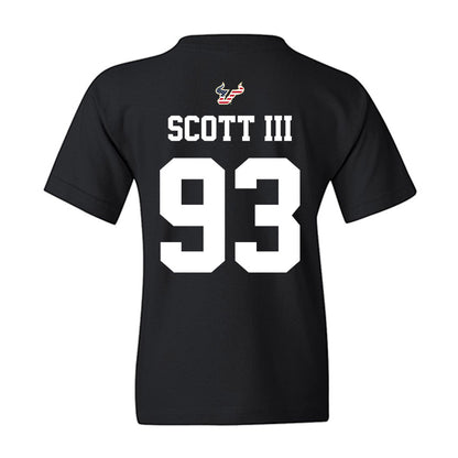 USF - NCAA Football : Richard Scott III - Salute to Service Shersey Youth T-Shirt-1