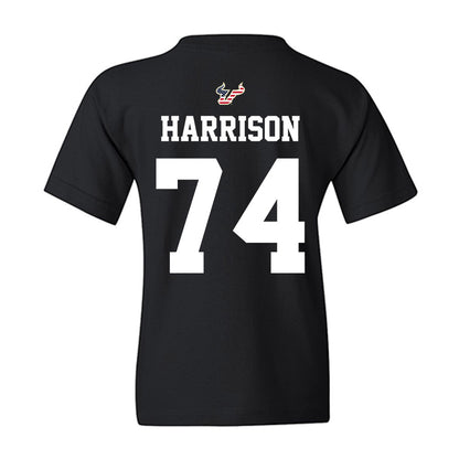 USF - NCAA Football : Jordan Harrison - Salute to Service Shersey Youth T-Shirt-1