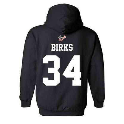 USF - NCAA Football : Keyshaun Birks - Salute to Service Shersey Hooded Sweatshirt-1
