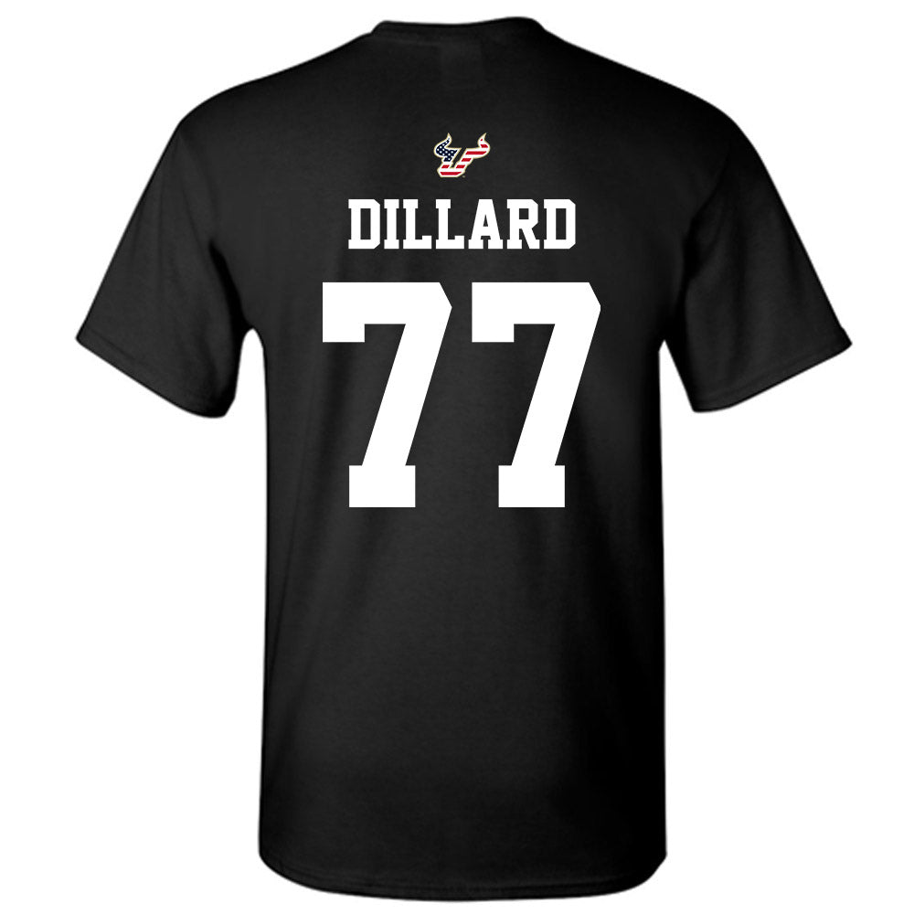 USF - NCAA Football : Major Dillard - Salute to Service Shersey T-Shirt-1