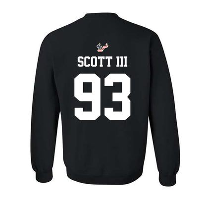 USF - NCAA Football : Richard Scott III - Salute to Service Shersey Crewneck Sweatshirt-1