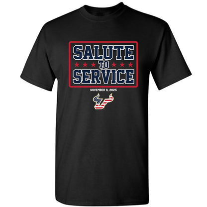 USF - NCAA Football : Jayden Davis - Salute to Service Shersey T-Shirt-0