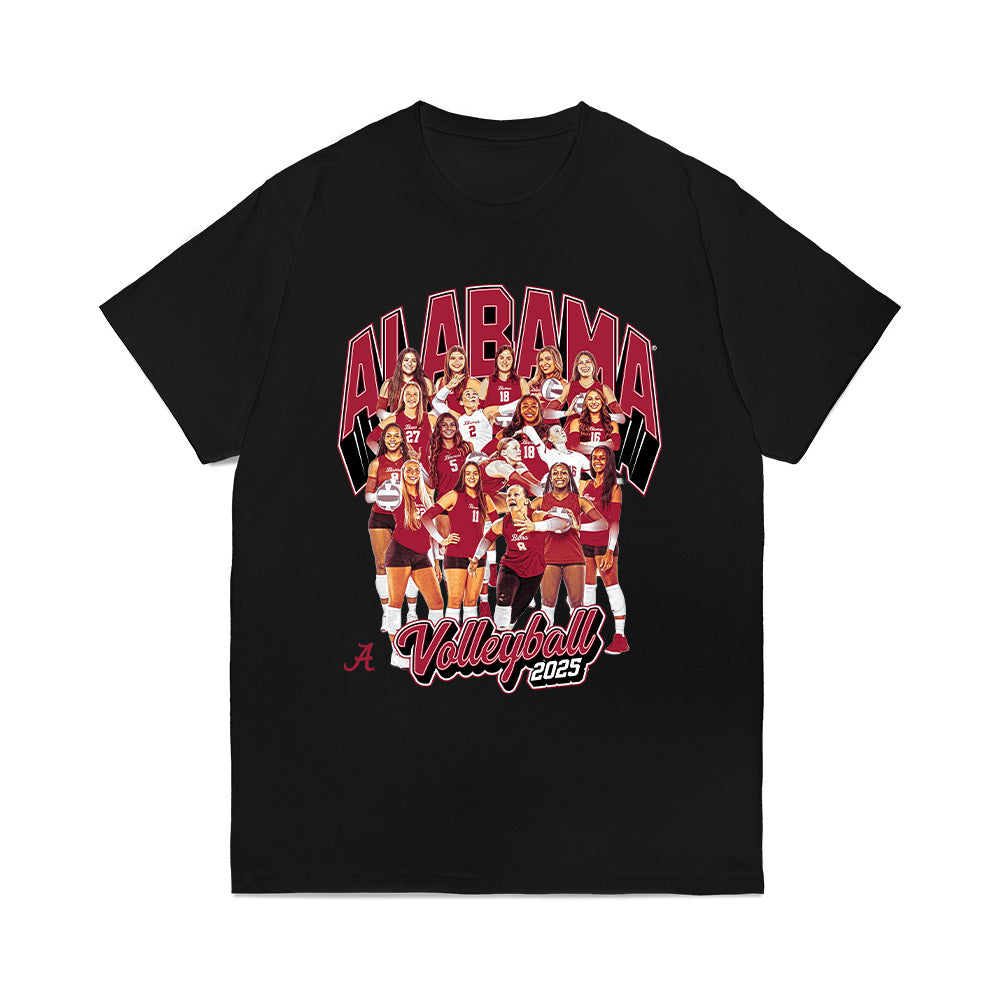 Alabama - NCAA Women's Volleyball : Team Collage Comfort Colors T-Shirt-0