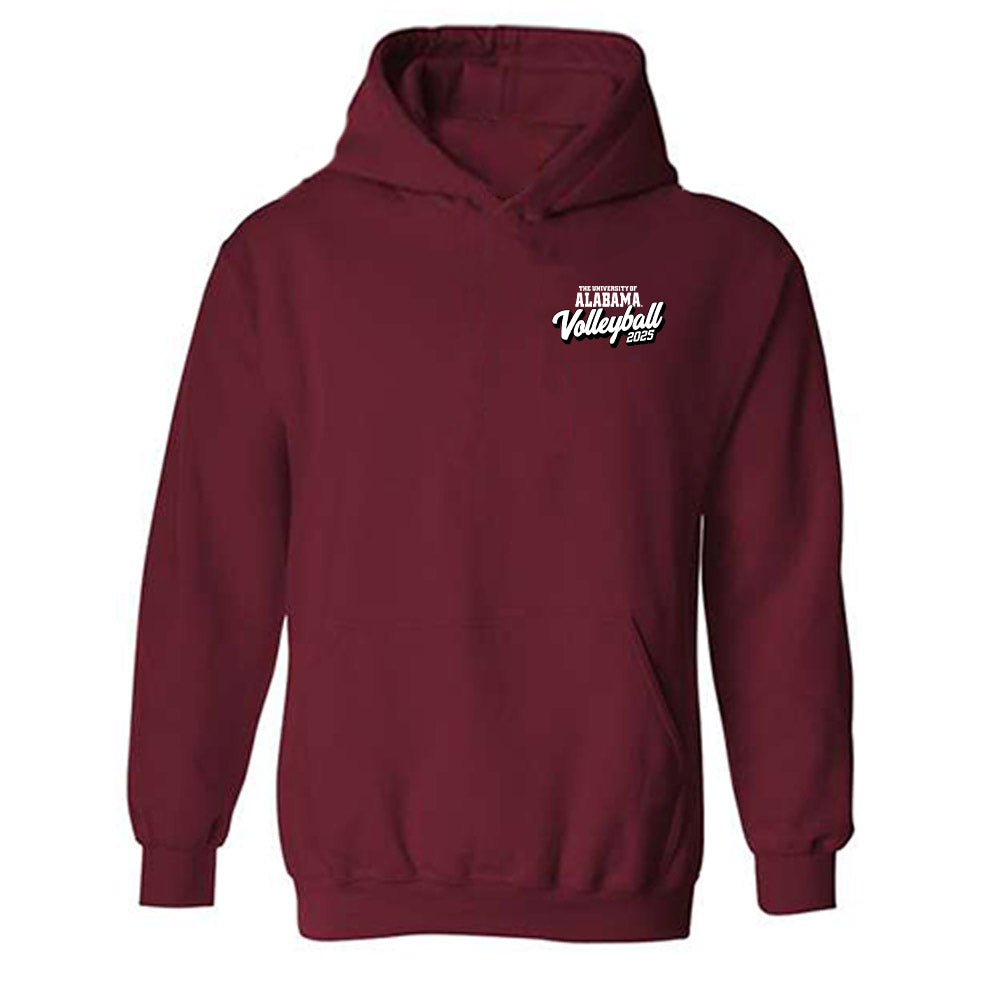 Alabama - NCAA Women's Volleyball : Roster Shirt Hooded Sweatshirt-0