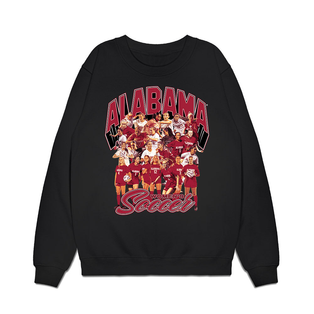 Alabama - NCAA Women's Soccer : - Team Collage Premium Crewneck Sweatshirt-0