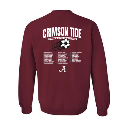 Alabama - NCAA Women's Soccer : - Roster Crewneck Sweatshirt-1