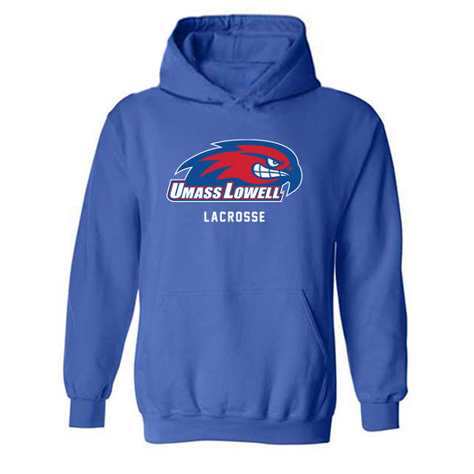 UMass Lowell - NCAA Women's Lacrosse : Madison Carter - Classic Shersey Hooded Sweatshirt-0