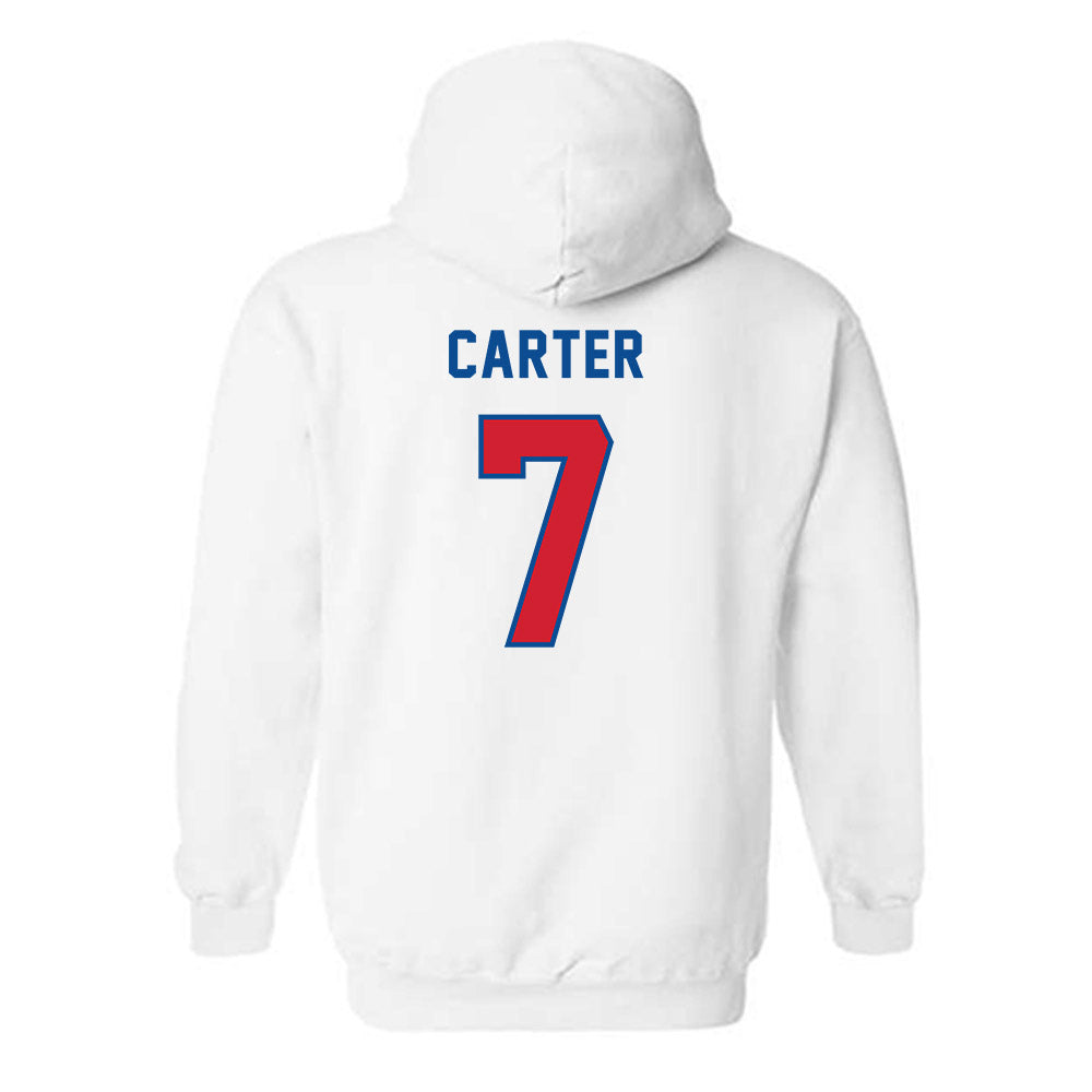 UMass Lowell - NCAA Women's Lacrosse : Madison Carter - Classic Shersey Hooded Sweatshirt-1