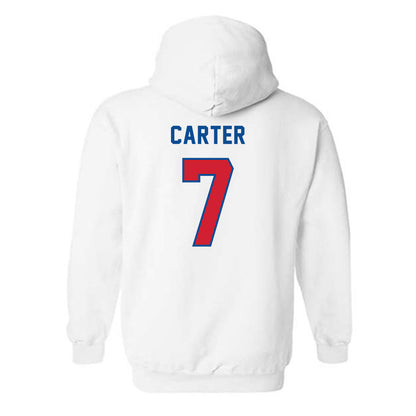 UMass Lowell - NCAA Women's Lacrosse : Madison Carter - Classic Shersey Hooded Sweatshirt-1