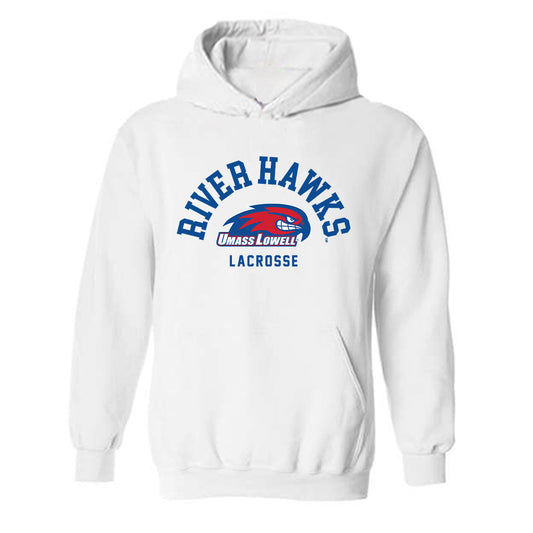 UMass Lowell - NCAA Women's Lacrosse : Madison Carter - Classic Shersey Hooded Sweatshirt-0