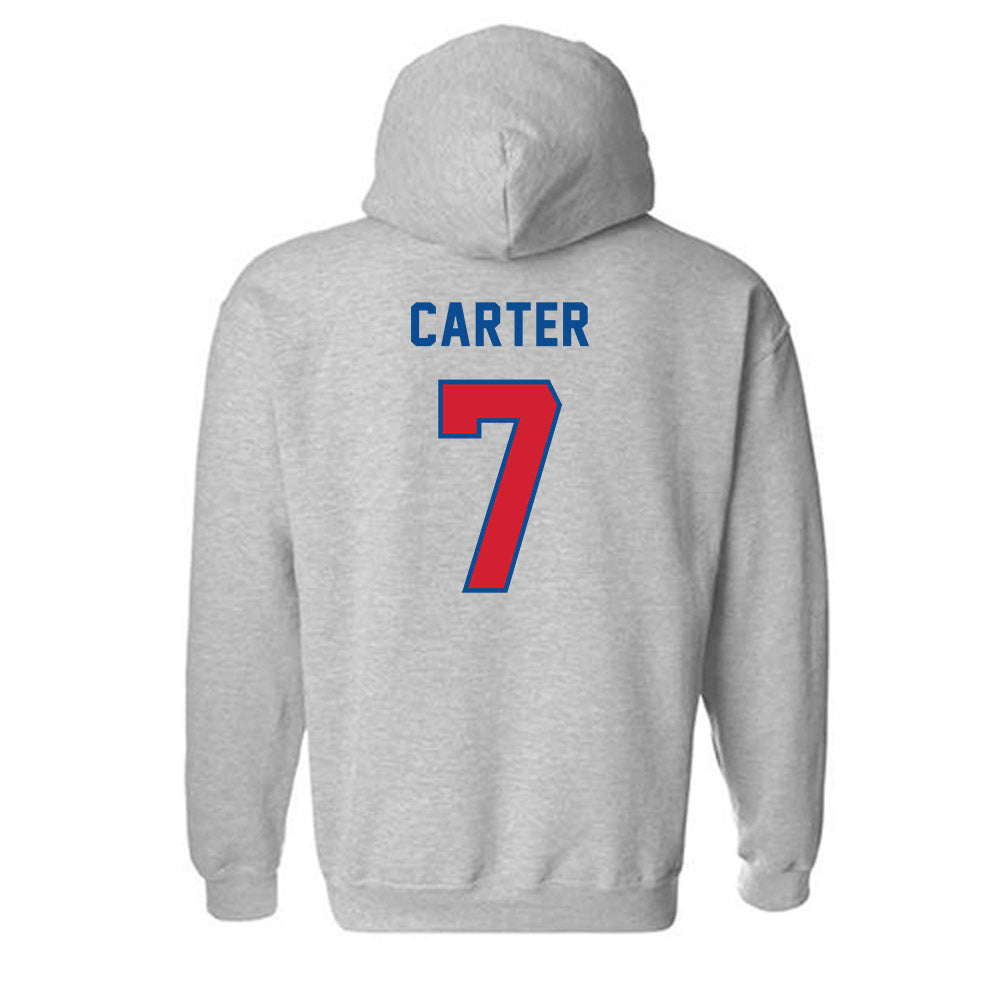 UMass Lowell - NCAA Women's Lacrosse : Madison Carter - Classic Shersey Hooded Sweatshirt-1