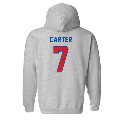 UMass Lowell - NCAA Women's Lacrosse : Madison Carter - Classic Shersey Hooded Sweatshirt-1
