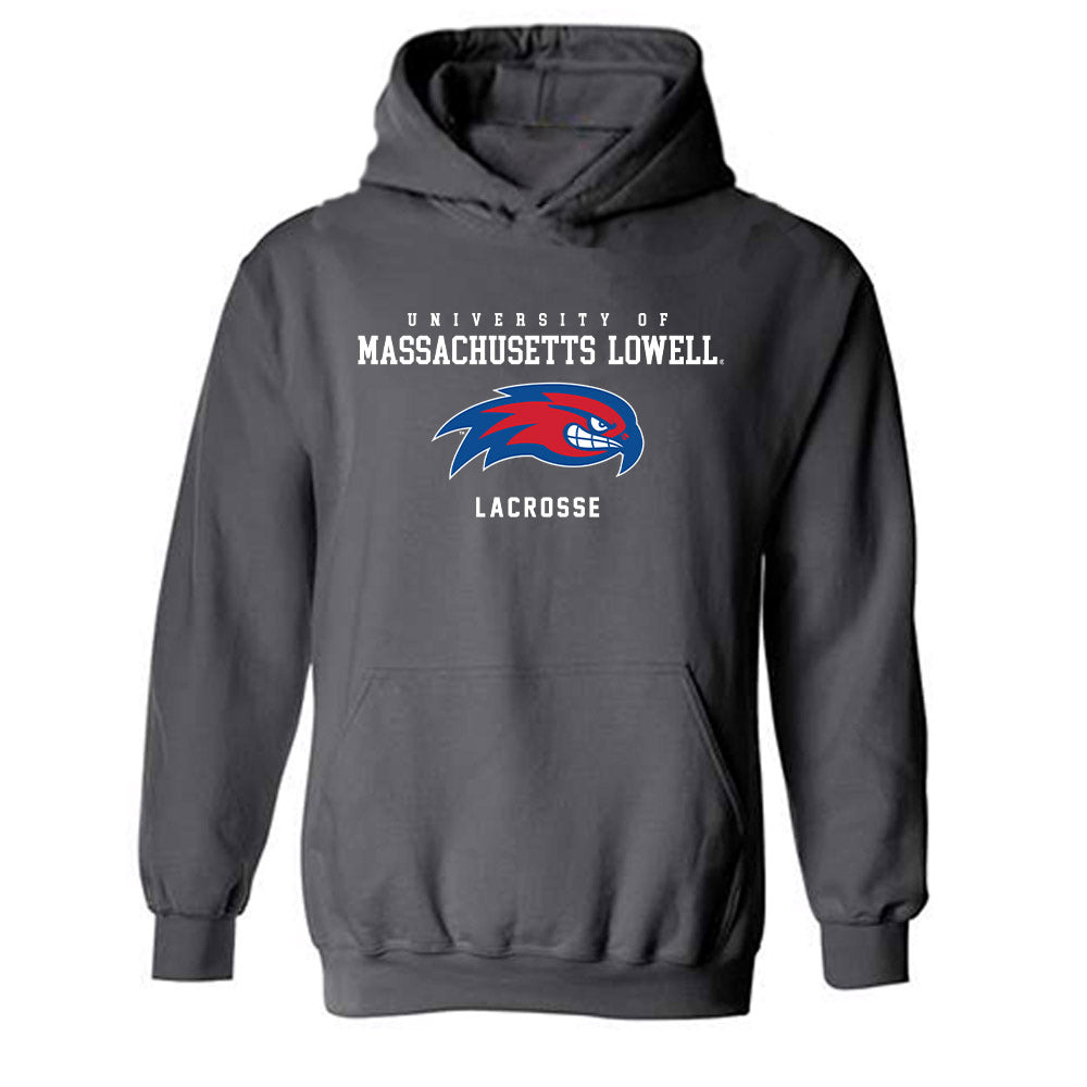 UMass Lowell - NCAA Women's Lacrosse : Madison Carter - Classic Shersey Hooded Sweatshirt-0