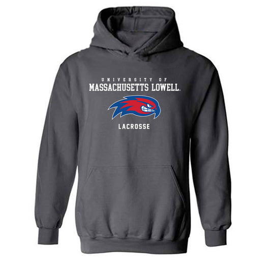 UMass Lowell - NCAA Women's Lacrosse : Madison Carter - Classic Shersey Hooded Sweatshirt-0