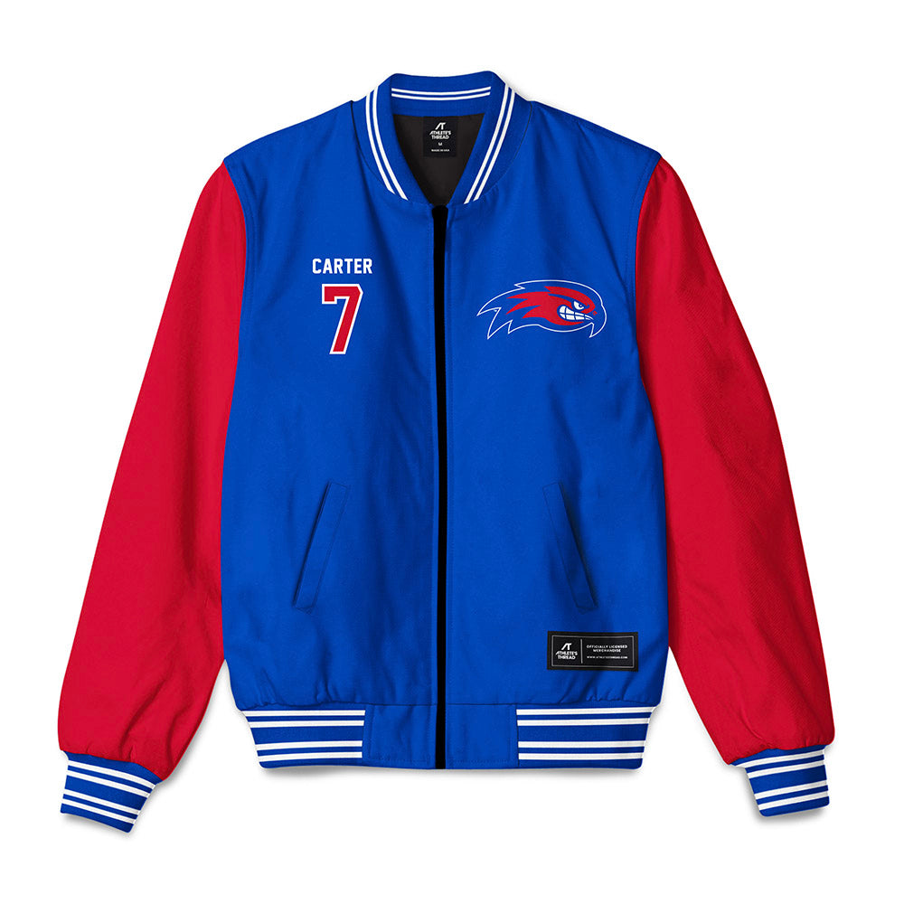 UMass Lowell - NCAA Women's Lacrosse : Madison Carter - Bomber Jacket-0