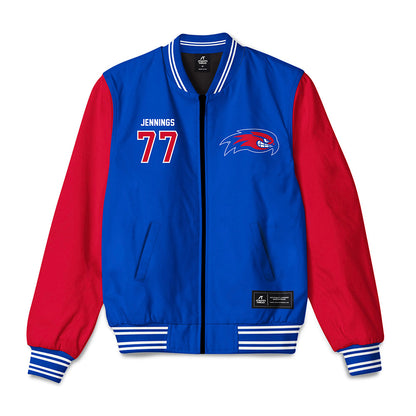  - NCAA Softball : Jessika Jennings - Bomber Jacket-0