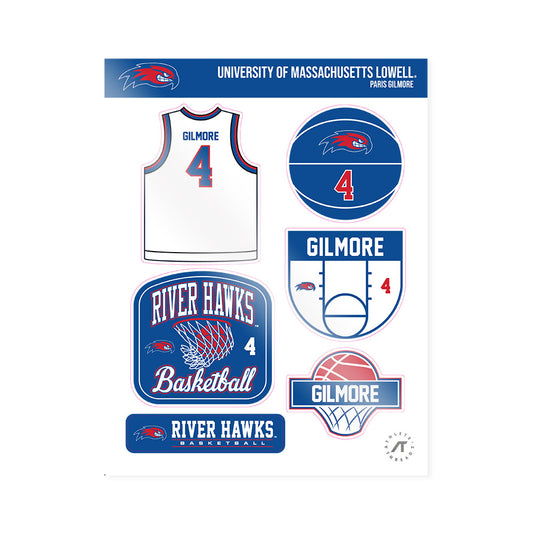  - NCAA Women's Basketball : Paris Gilmore - Sticker Sheet-0