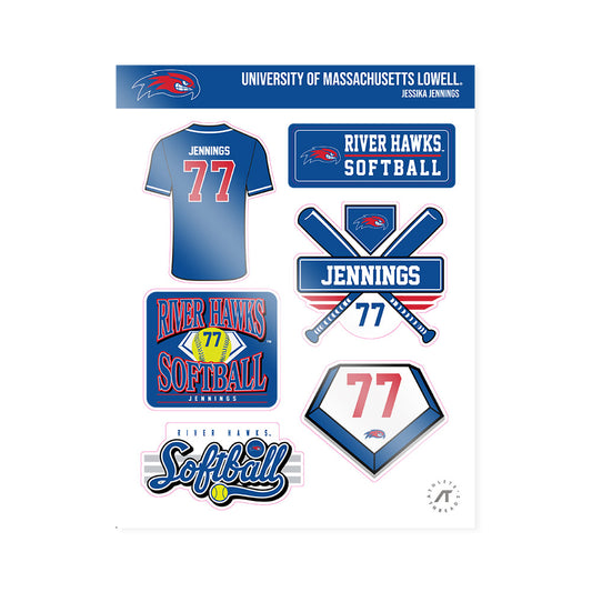  - NCAA Softball : Jessika Jennings - Sticker Sheet-0