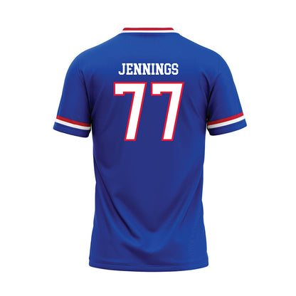 UMass Lowell - NCAA Softball : Jessika Jennings - Blue Baseball Jersey-1