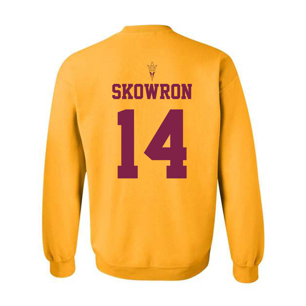 Arizona State - NCAA Football : Xavier Skowron - Generic Shersey Crewneck Sweatshirt-1