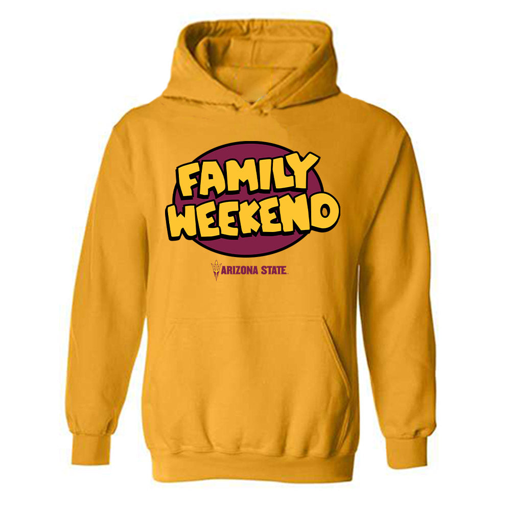 Arizona State - NCAA Football : Xavier Skowron - Generic Shersey Hooded Sweatshirt-0