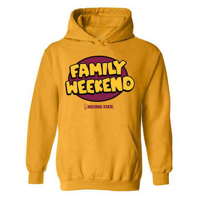 Arizona State - NCAA Football : Xavier Skowron - Generic Shersey Hooded Sweatshirt-0