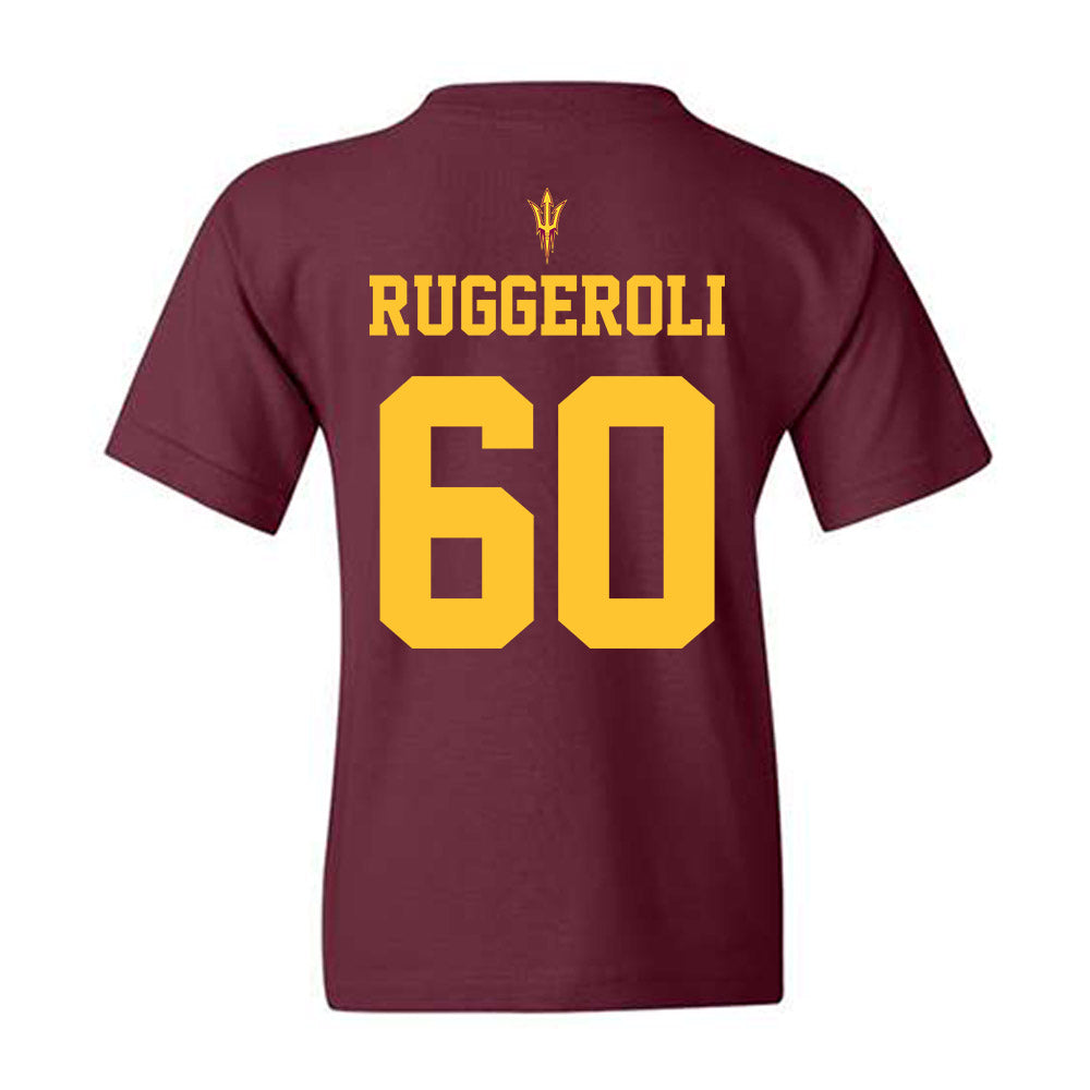 Arizona State - NCAA Football : Xander Ruggeroli - Fashion Shersey Youth T-Shirt-1