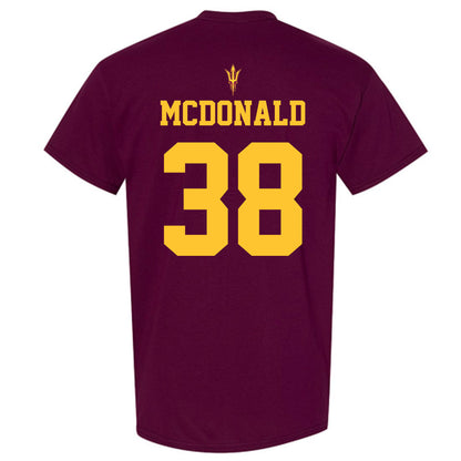 Arizona State - NCAA Football : Kyan McDonald - Fashion Shersey T-Shirt-1