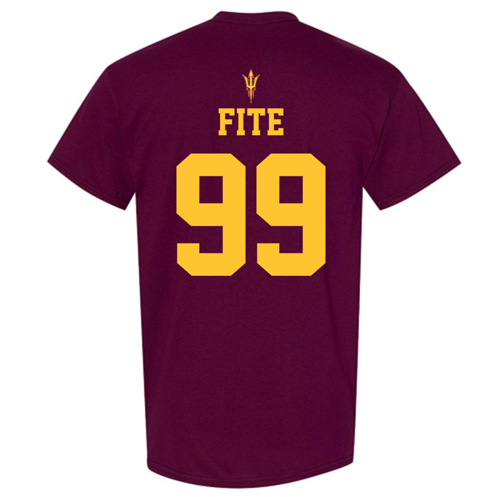 Arizona State - NCAA Football : CJ Fite - Fashion Shersey T-Shirt-1