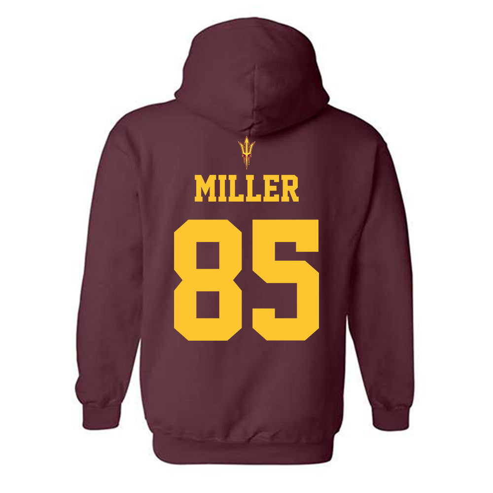 Arizona State - NCAA Football : Anthony Miller - Fashion Shersey Hooded Sweatshirt-1