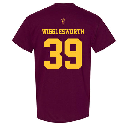 Arizona State - NCAA Football : Tyler Wigglesworth - Fashion Shersey T-Shirt-1
