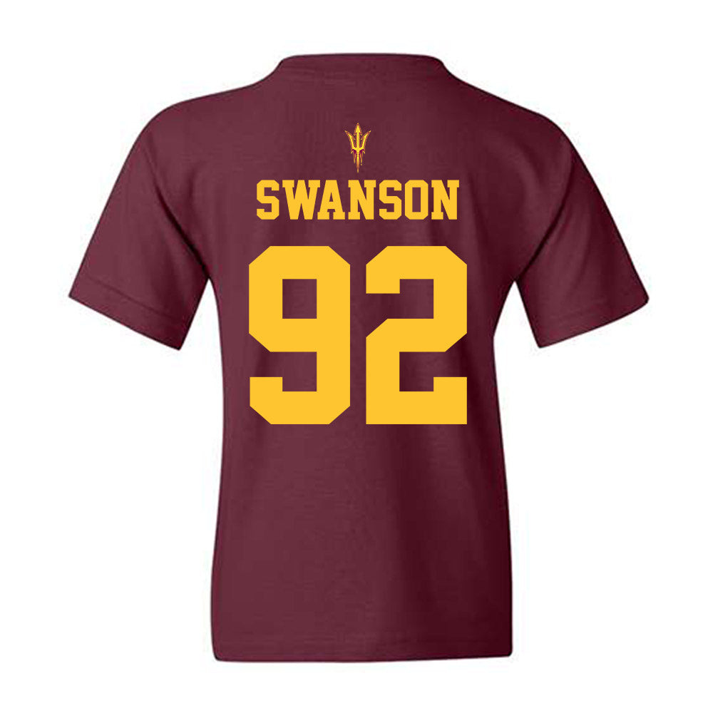 Arizona State - NCAA Football : Zac Swanson - Fashion Shersey Youth T-Shirt-1
