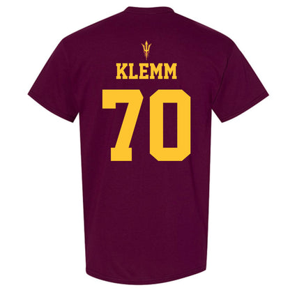 Arizona State - NCAA Football : Jalen Klemm - Fashion Shersey T-Shirt-1