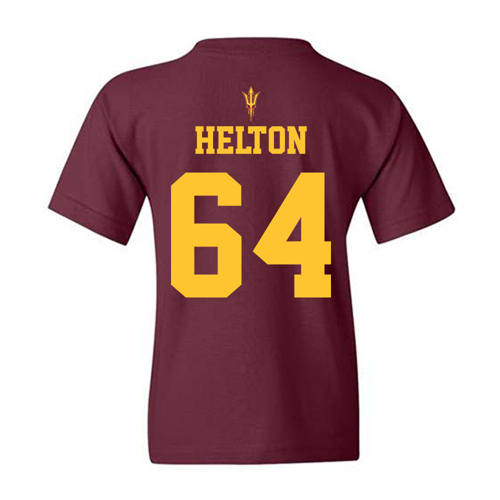 Arizona State - NCAA Football : Wade Helton - Fashion Shersey Youth T-Shirt-1